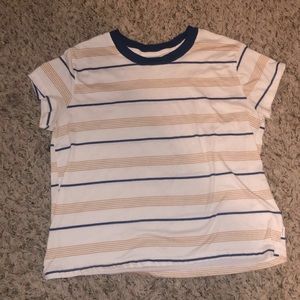 RVCA  💙💛 Striped Shirt